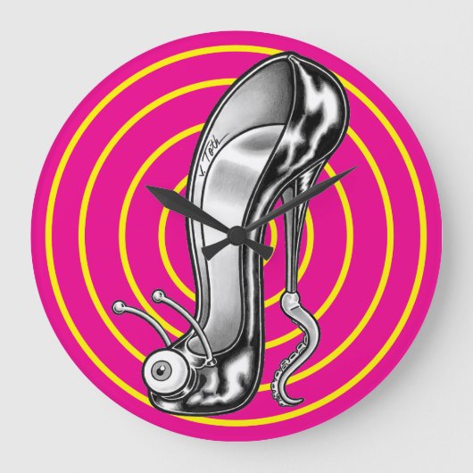 Stilettoid™ grote klok (Voorkant)