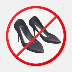 Stilettos Forbidden! Magneet
