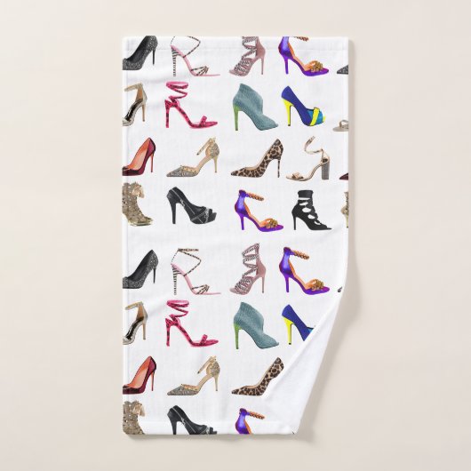 Stilettos High Hiel Collage Bad Handdoek (Handdoek)
