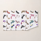 Stilettos High Hiel Collage Bad Handdoek (Handdoek)