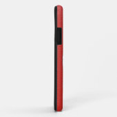 STILETTOS Mastechnologie op rood leder Case-Mate iPhone Case (Achterkant/rechts)