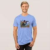 Stilfotograaf Tri-Blend Shirt (Voorkant volledig)