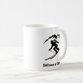 "Stilheid in beweging" Koffiemok (Voorkant rechts)