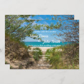 Stilheid van Lake Michigan Kaart (Voorkant / Achterkant)