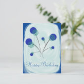 Stilisierte Blumen Briefkaart (Staand voorkant)