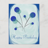 Stilisierte Blumen Briefkaart (Voorkant)