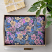 Stilistisch bloemmotief 46 tissuepapier (Geschenk)