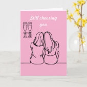 Still choosing you kaart (Gele Bloem)