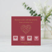 Still Choosing You Valentine Kaart (Staand voorkant)