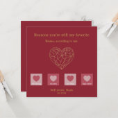 Still Choosing You Valentine Kaart (Voorkant / Achterkant in situ)