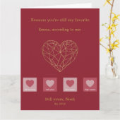 Still Choosing You Valentine Kaart (Gele Bloem)