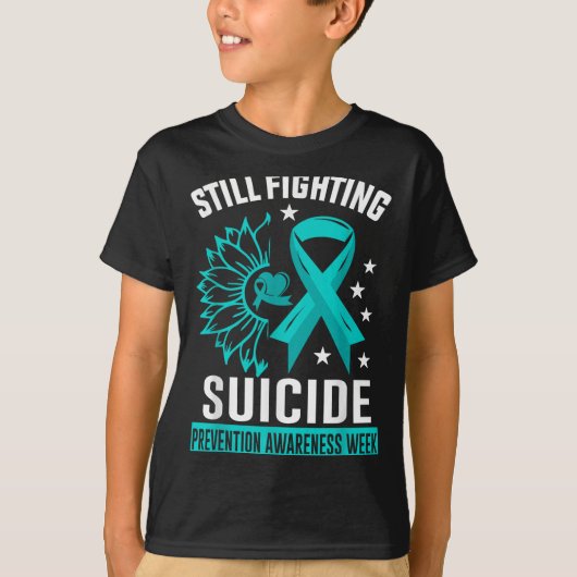 Still Fighting Suicide Prevention Awareness Purple T-shirt (Voorkant)