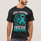 Still Fighting Suicide Prevention Awareness Purple T-shirt (Voorkant)