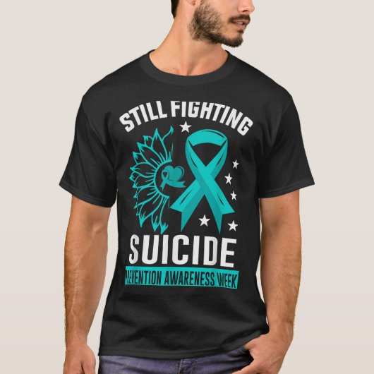 Still Fighting Suicide Prevention Awareness Purple T-shirt (Voorkant)