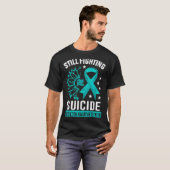 Still Fighting Suicide Prevention Awareness Purple T-shirt (Voorkant volledig)