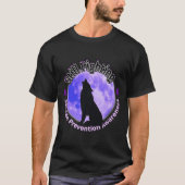 Still Fighting Suicide Prevention Awareness Wolf P T-shirt (Voorkant)