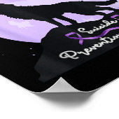 Still Fighting Suicide Prevention Awareness Wolf  Poster (Hoek)