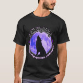 Still Fighting Suicide Prevention Awareness Wolf  T-shirt (Voorkant)