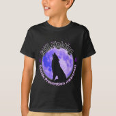 Still Fighting Suicide Prevention Awareness Wolf  T-shirt (Voorkant)