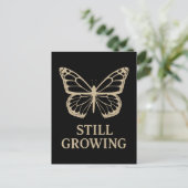Still Growing Butterfly - Zelfliefde en genezing Briefkaart (Staand voorkant)