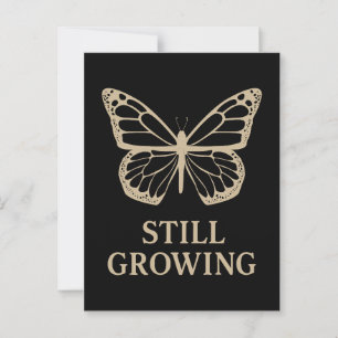Still Growing Butterfly - Zelfliefde en genezing Briefkaart