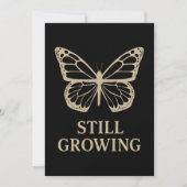 Still Growing Butterfly - Zelfliefde en genezing Kaart (Voorkant)