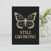Still Growing Butterfly - Zelfliefde en genezing Kaart (Staand voorkant)