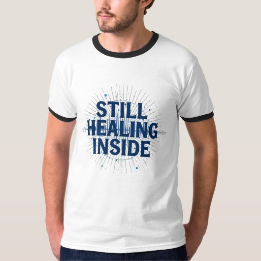 Still Healing Inside – Brain Injury Awareness T-shirt (Voorkant)