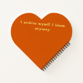 Still I Bloom Heart Journal  Notitieboek (Achterkant)