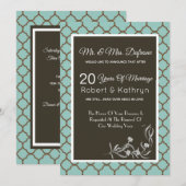 "still in Love" Wedding Vow Renewal Uitnodiging (Voorkant / Achterkant)