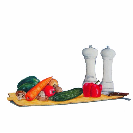 still life art mixed vegatables fridge magnet fotobeeldje magneet (Voorkant)