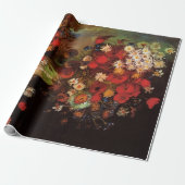 Still Life Flowers in a Vase by Vincent van Gogh Cadeaupapier (Uitgerold)