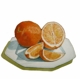 Still life oranges sculpture fridge magnet fotobeeldje magneet