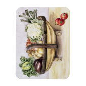Still life with a trug of vegetables magneet (Verticaal)