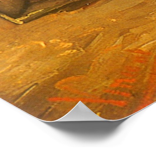 Still Life with Bible by Vincent van Gogh Poster (Hoek)