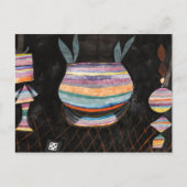 Still Life with Dice, 1923 by Paul Klee Briefkaart (Voorkant)