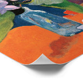 Still Life with Flowers and Idol | Paul Gauguin Poster (Hoek)