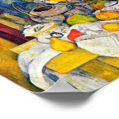 Still Life with Fruit Basket, Paul Cezanne Poster (Hoek)