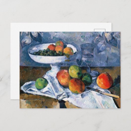 Still Life with Fruit Dish Briefkaart (Voorkant / Achterkant)