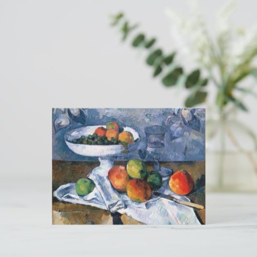 Still Life with Fruit Dish Briefkaart (Staand voorkant)