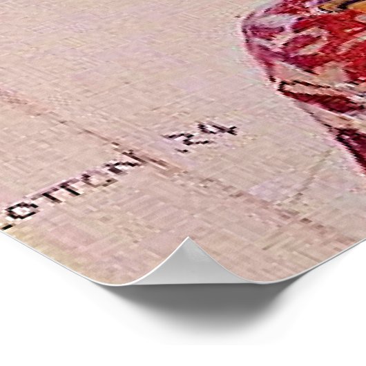 Still Life with Gladioli Poster (Hoek)