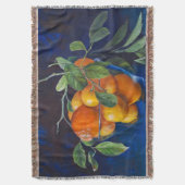 Still Life with Lemons and Orange Branch Deken (Voorkant Verticaal)