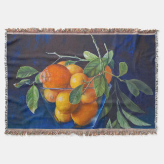 Still Life with Lemons and Orange Branch Deken