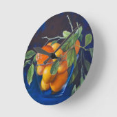 Still Life with Lemons and Orange Branch Ronde Klok (Hoek)