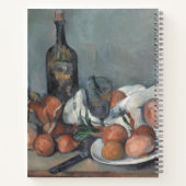 Still Life with Onions, OIl Painting, Paul Cezanne Notitieboek (Achterkant)