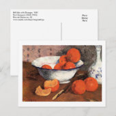 Still Life with Oranges by Gauguin Briefkaart (Voorkant / Achterkant)