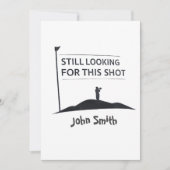 Still Looking For This Shot Custom Name Art Feestdagenkaart (Voorkant)