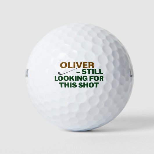 Still Looking For This Shot Golf Dad Design Golfballen (Voorkant)