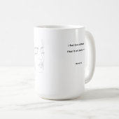Still Love-lyriciemug Koffiemok (Voorkant rechts)