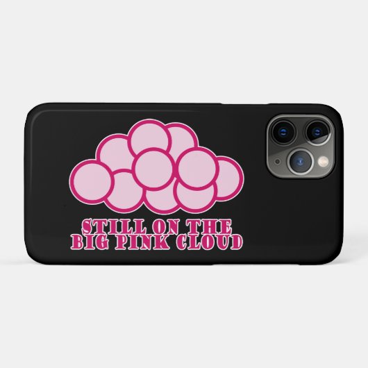 Still On the Big Pink Cloud Case-Mate iPhone Case (Achterkant (horizontaal))